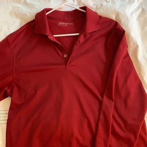 Nike golf polo. Long sleeve. Sz M